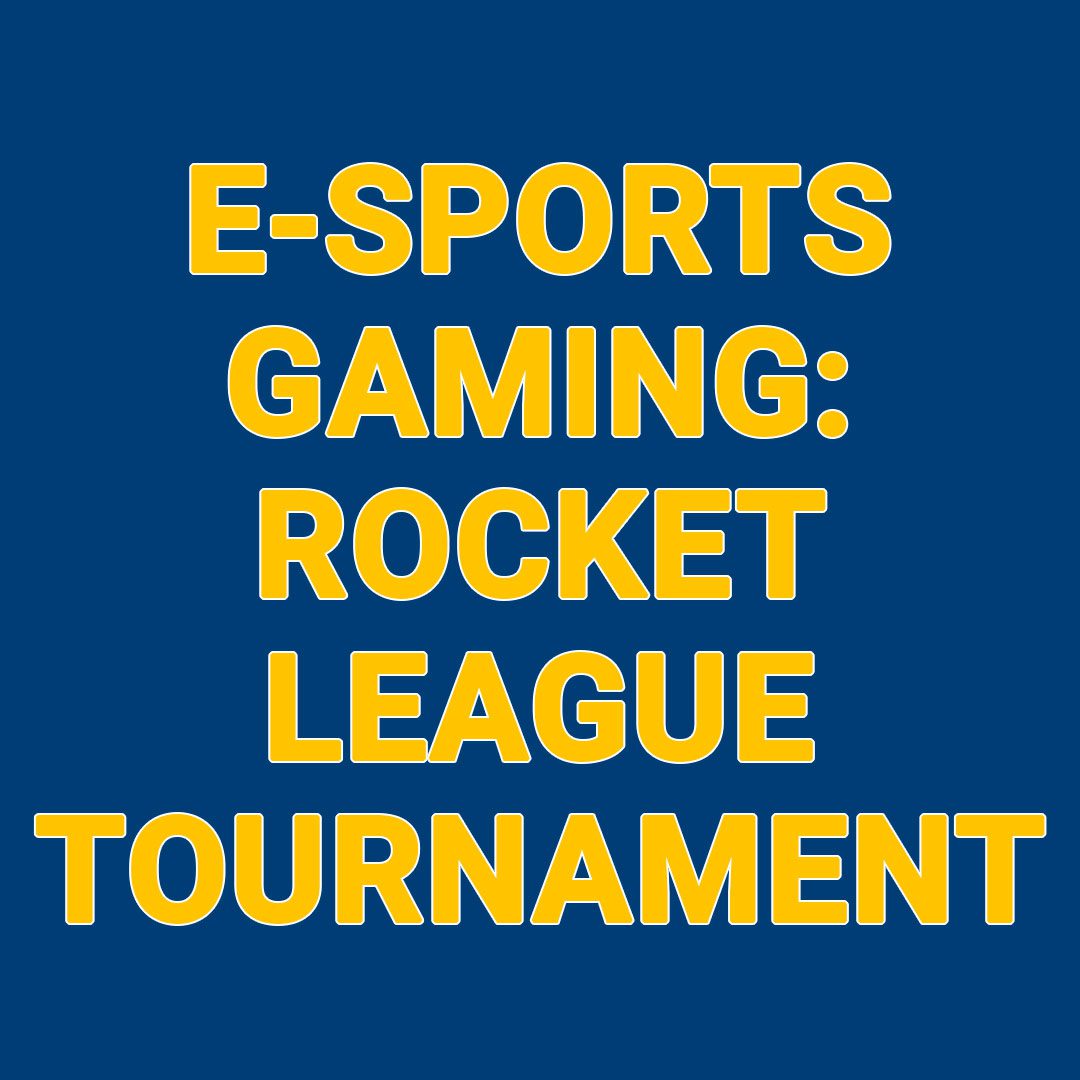 E- Sports Gaming: Rocket League Tournament 