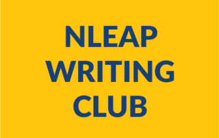NLEAP Writing Club Cover