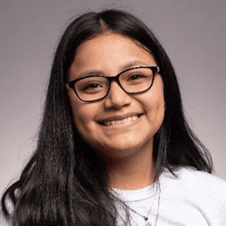 Photo shows a headshot of Jennifer Salinas, a junior at Pritzker College Prep who took part in Noble Schools' Summer of A Lifetime program.