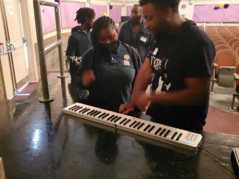 Guitars Over Guns Brings Music to Gary Comer Middle School Noble Schools