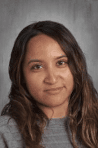 Ruby Villagrana Headshot of Ruby Villagrana a woman. She has medium length brown hair.