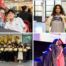 A collage of four photos showing moments of joy and pride at freshman signing night, senior signing night, National Honors Society induction, and the Class of 2025 graduation ceremony at The Noble Academy.